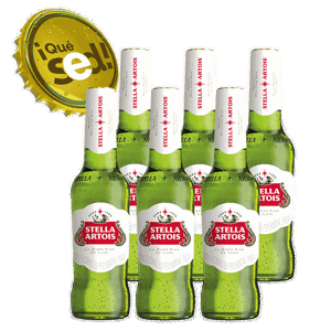 Cerveza Stella Artois Botella x6Un x330ml