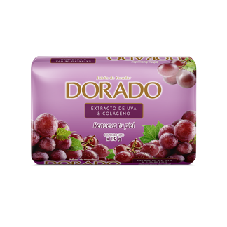 Jabón Dorado Uva y Colágeno x110gr