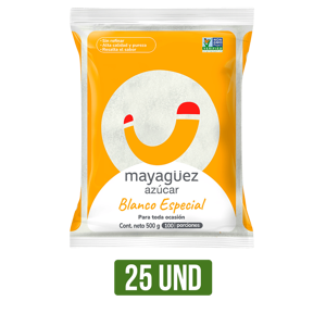 25Un Azucar Mayagüez Blanco Especial x500gr