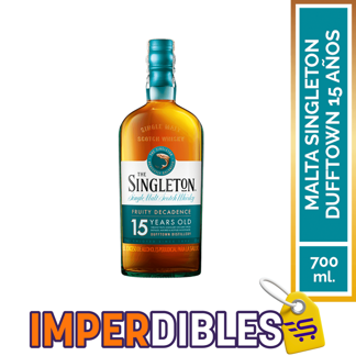 Whisky Singleton of Dufftown 15años x700ml