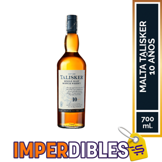 Whisky Talisker 10años x700ml