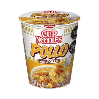 Pasta Precocida Cup Noodles Sabor A Pollo x69gr