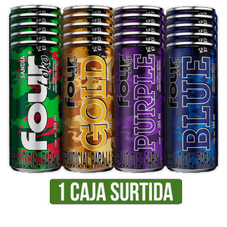 1 Caja Four Loko Surtido x24Un x355ml