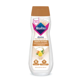 Jabon Intimo Nosotras Herbal Nutritivo-V Almendras x200ml