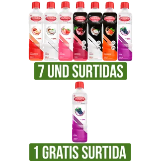 Pague 7 lleve 8 Und Surtida Pedialyte Zinc 60/45/30 Meq x500ml