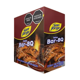 Salsa BBQ San Jorge x12Un x85gr