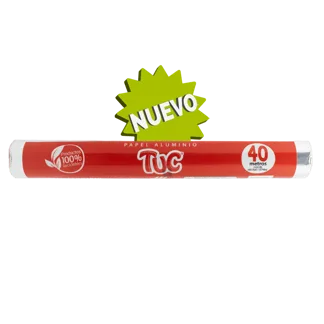 Papel Aluminio Tuc Repuesto x1 Rollo x40mts