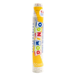 Vaso Domingo 4 Onzas Carton Impreso x50Un