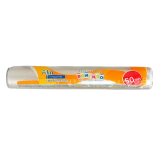 Film Domingo Transparente Para Alimentos x1 Rollo x50mts