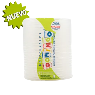 Tapa Multiusos Domingo De 8,16 y 32 Onzas x25Un