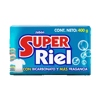 Jabón Super Riel x400gr