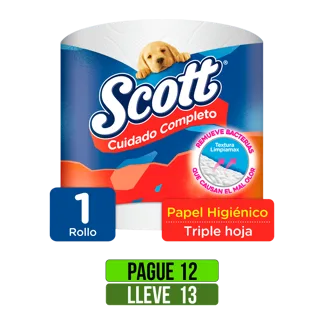 Pague 12 Lleve 13 Und Papel Higiénico Scott x254