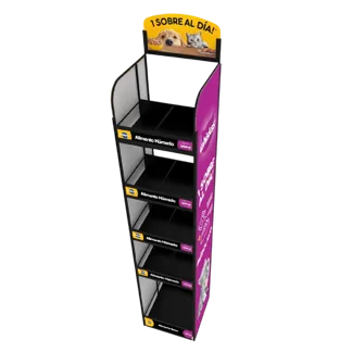Mueble Pedigree/Whiskas 2 Caras Slim RTS x9.14kg