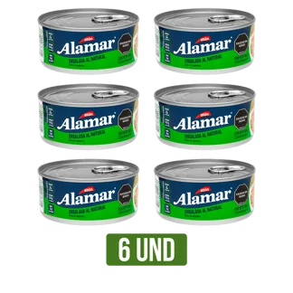 6Und Ensalada de Atún Alamar x160gr Corriente