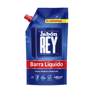Jabón Rey Barra Liquido DoyPack x400ml