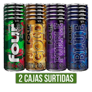 2Cajas Four Loko Surtido x24Un x355ml