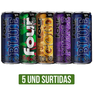 5Un Four Loko Surtido x355ml