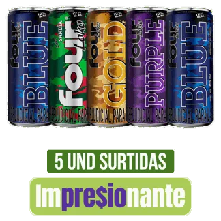 5Un Four Loko Surtido x355ml