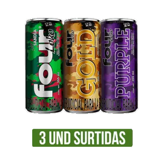 3Un Four Loko Surtido x355ml