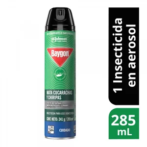 Baygon Insecticida Aerosol Mata Insectos Voladores x285ml