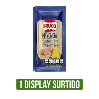 Salsa Fruco(Mayonesa/Mostaza/Rosada/Tomate)x12Un x80gr