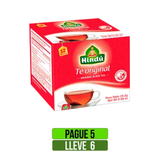 Pague 5 Lleve 6 Und Te Negro Himalaya Original Ux12