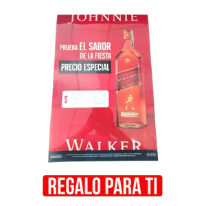 POPALTIPAL _Afiche Exterior Johnnie Walker Prueba El Sabor De - Regalo para ti