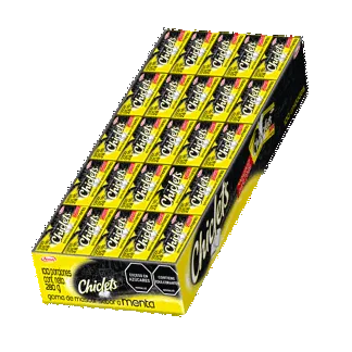 Goma De Mascar Chiclets Menta x100Un x2.8gr