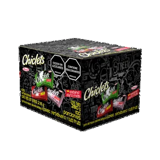 Goma De Mascar Chiclets Surtido x100Un x2.8gr
