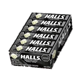 Caramelo Halls 9S Menta Extra Fuerte x12Un x24.75gr