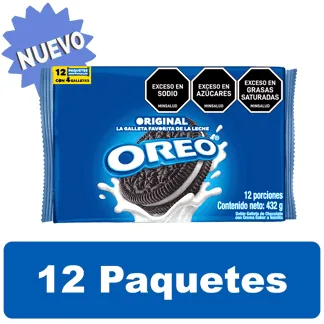 Galletas Oreo Original x12Un x36gr