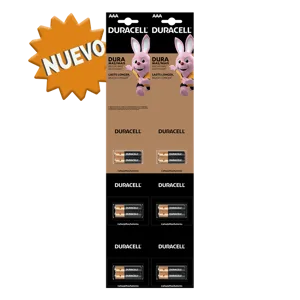 Pilas Duracell AAA x6Un x2 Pilas