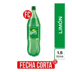 Gaseosa Sprite Lima Limón x1500ml