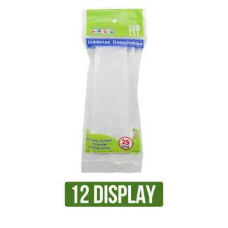 12Display Cuchillo Grande Domingo x25Und