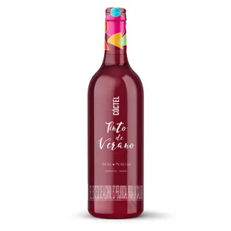 Cóctel De Vino Tinto De Verano Enalia Botella x750ml