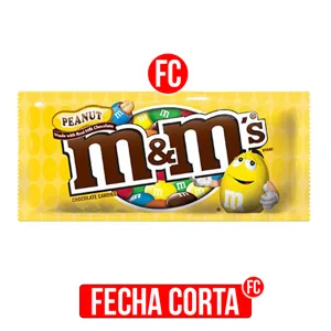 1 Und Chocolate M&M'S Bolsa x49.3gr Milk Peanut