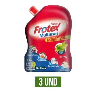 3Und Crema Multiusos Frotex Doypack x170gr