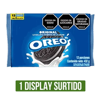 1Display Galletas Oreo Original Surtido (x36gr/x54gr/x108gr)