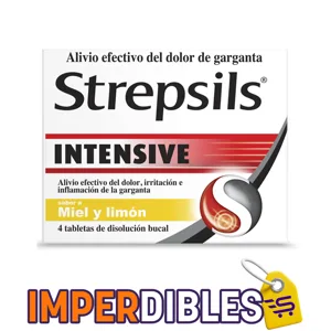 Strepsils Miel Y Limon x4 Tabletas
