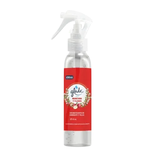 Ambientador Glade Spray Linos Manzana Y Flores x145ml