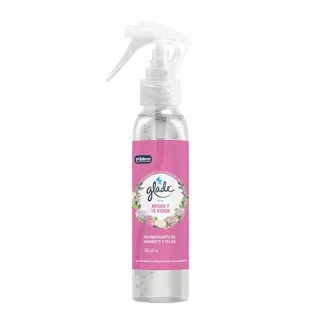 Ambientador Glade Spray Linos Rosas Y Té Verde x145ml