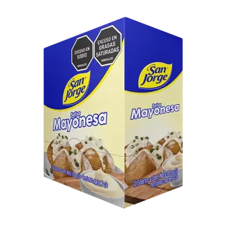 Salsa Mayonesa San Jorge Sachet x12Un x85gr