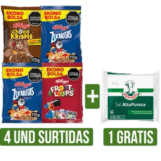 4Und (Surtidos) Gts Sal x500gr