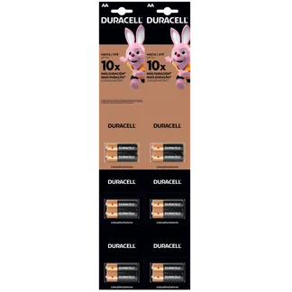 1 Display Pilas Duracell AA x2 Pilas