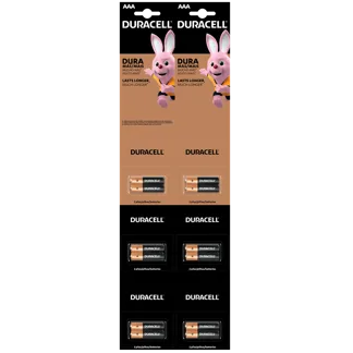 1 Display Pilas Duracell AAA x2 Pilas
