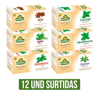 12 Und Aromatica Himalaya Surtida Ux20