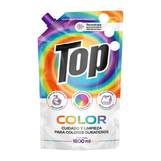 Detergente Líquido Top Ropa Color DoyPack x1800ml