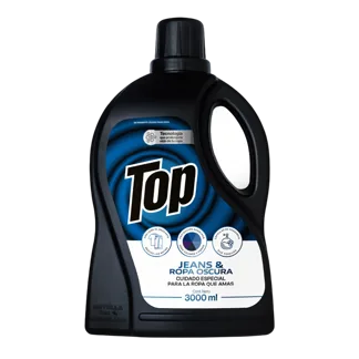 Detergente Líquido Top Jeans y Ropa Oscura x3000ml