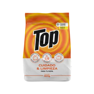 Detergente En Polvo Top Cuidado y Limpieza x400gr
