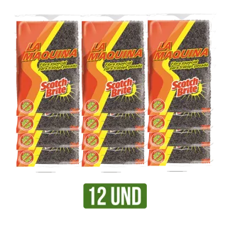 12Und Fibra Cocina Scoth Brite La Maquina